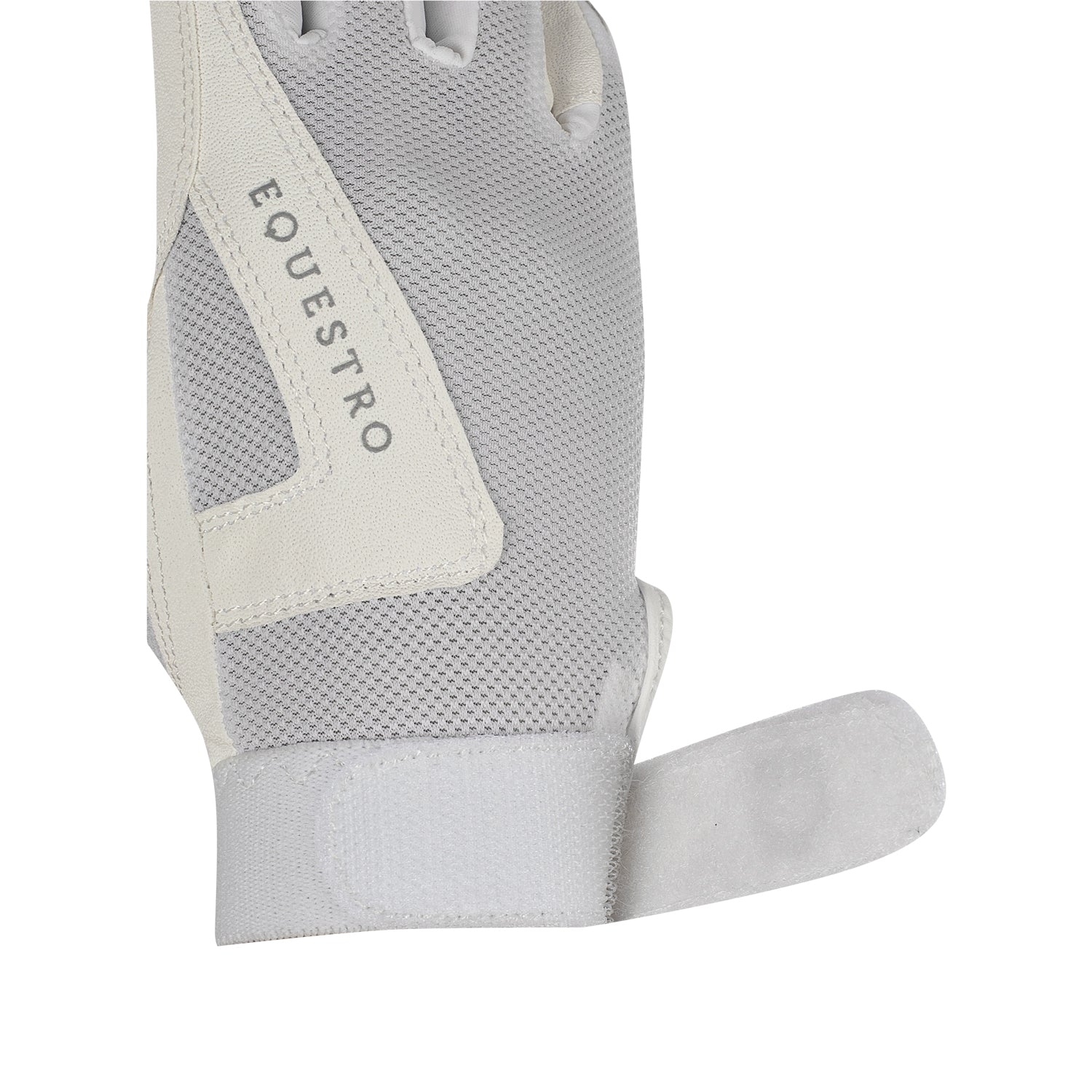 Equestro Kids' Gloves In Technical Fabric #colour_white
