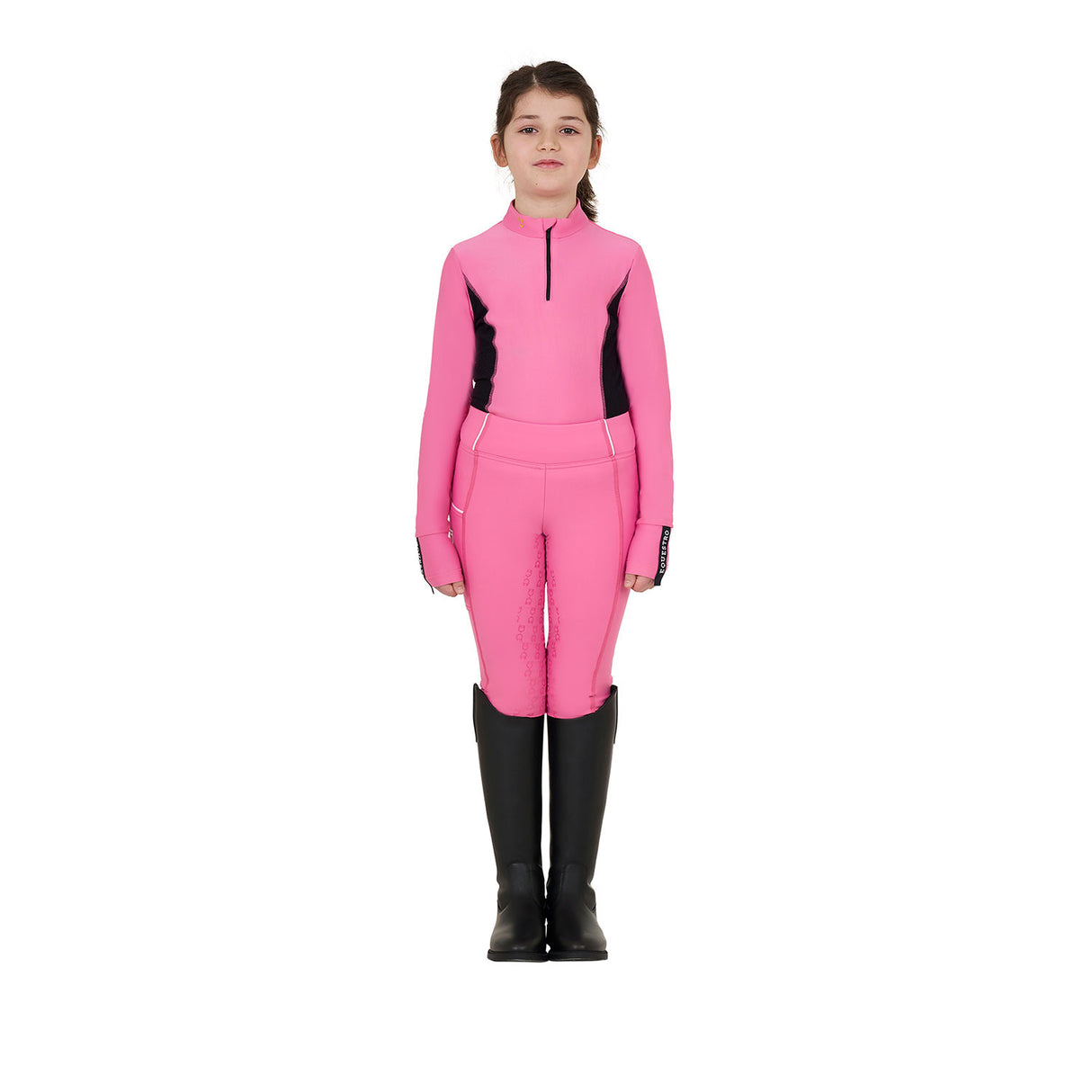 Girls' long-sleeved training base layer