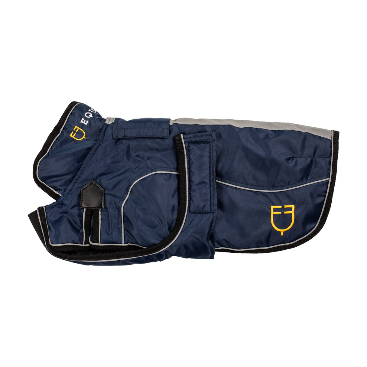 Equestro Dog Coat With Reflective Piping