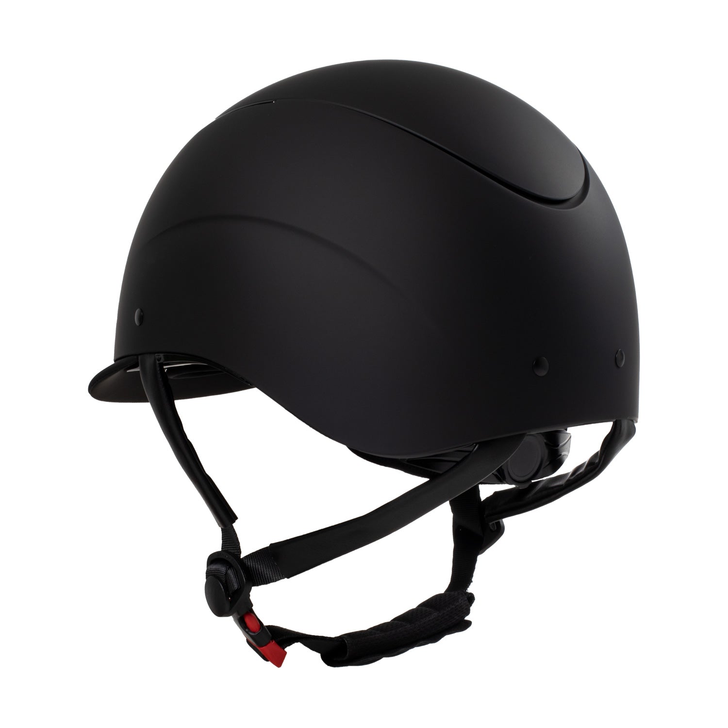 Equestro Unisex Helmet With Shiny Frame #colour_black