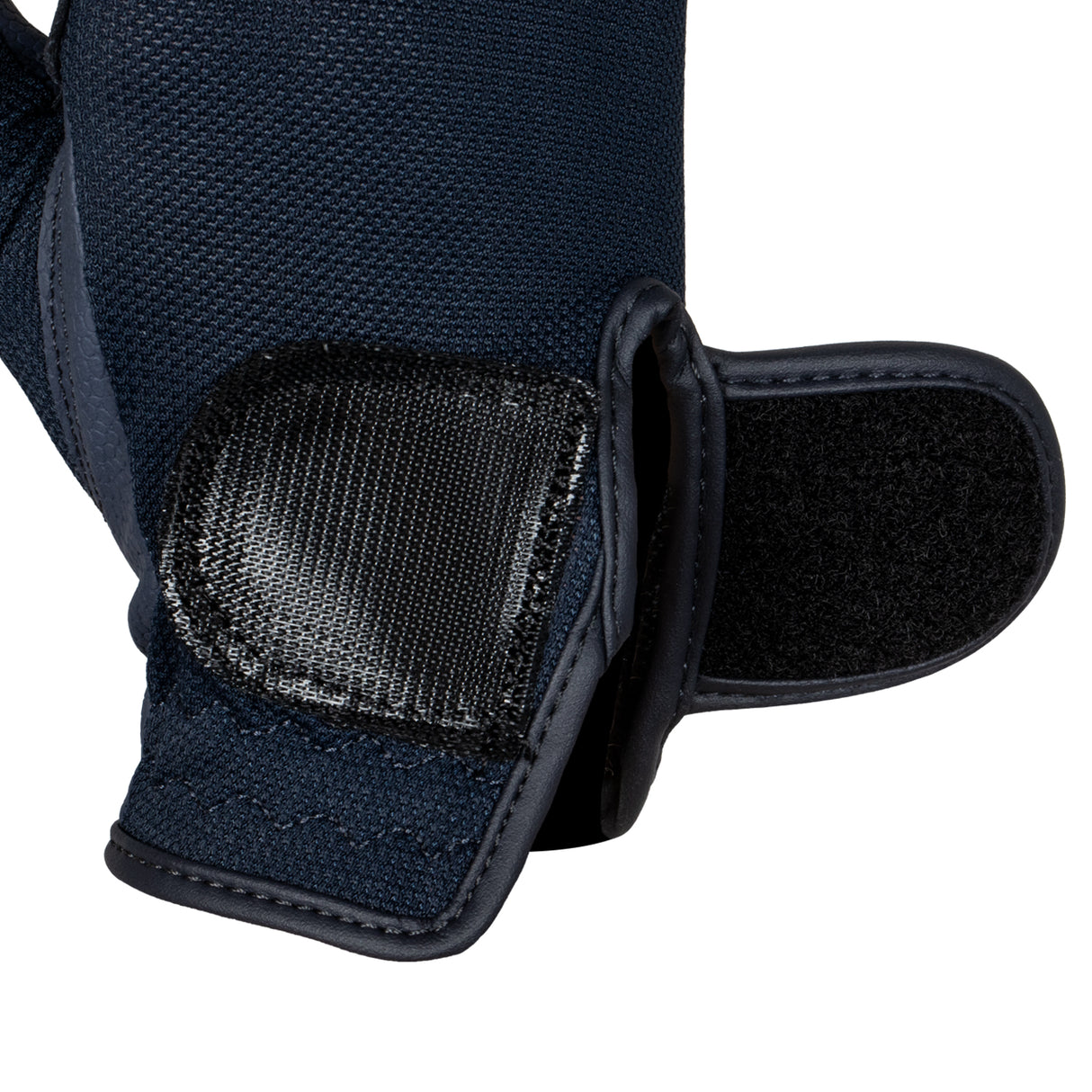 Equestro Unisex Gloves In Technical Fabric And Mesh #colour_blue