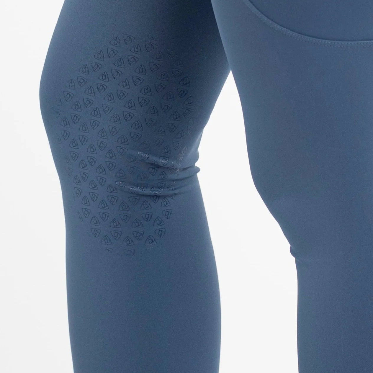 EQUIDRY Women's Water Repellent Leggings #colour_steel-blue-grey