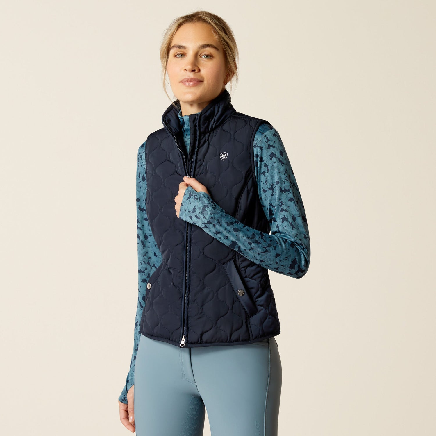 Ariat Women's Ashley 2.0 Insulated Vest #colour_blue