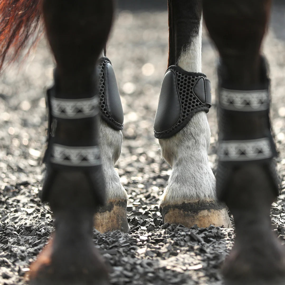 Equilibrium Tri-Zone Fetlock Boots #colour_black