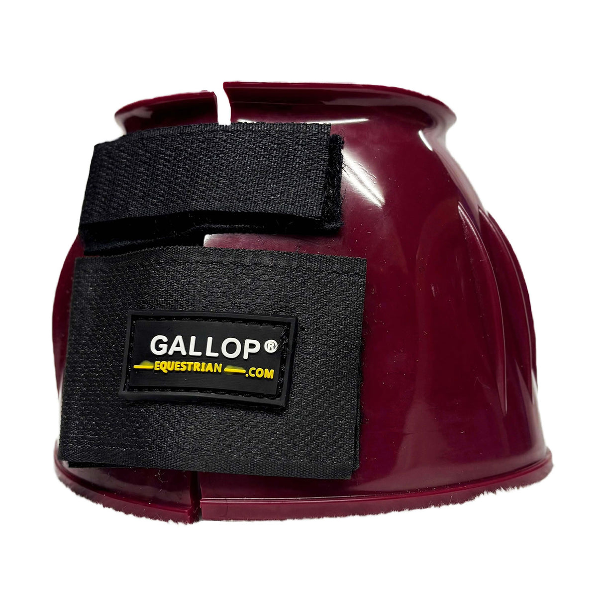 Gallop Double Taped PVC Ribbed Over Reach Boots