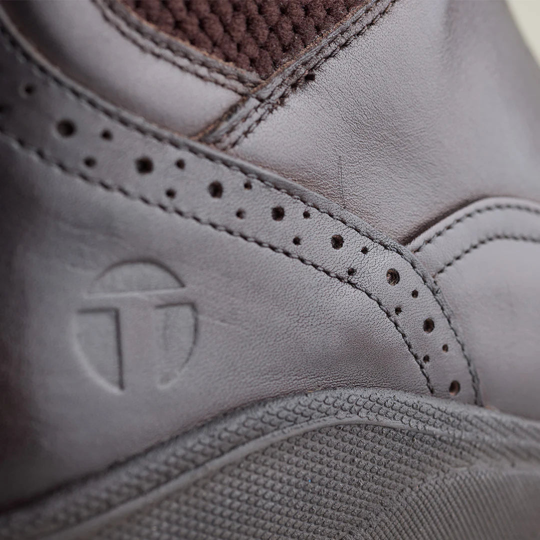 Toggi Harewood Childrens Jodhpur Boot #colour_dark-brown