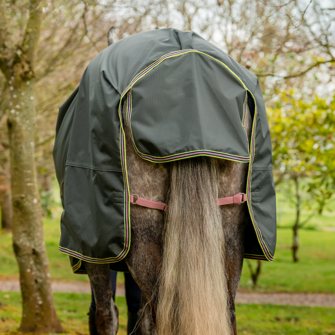 Horseware Ireland Amigo Hero 0g Turnout Rug #colour_shadow-rose-navy