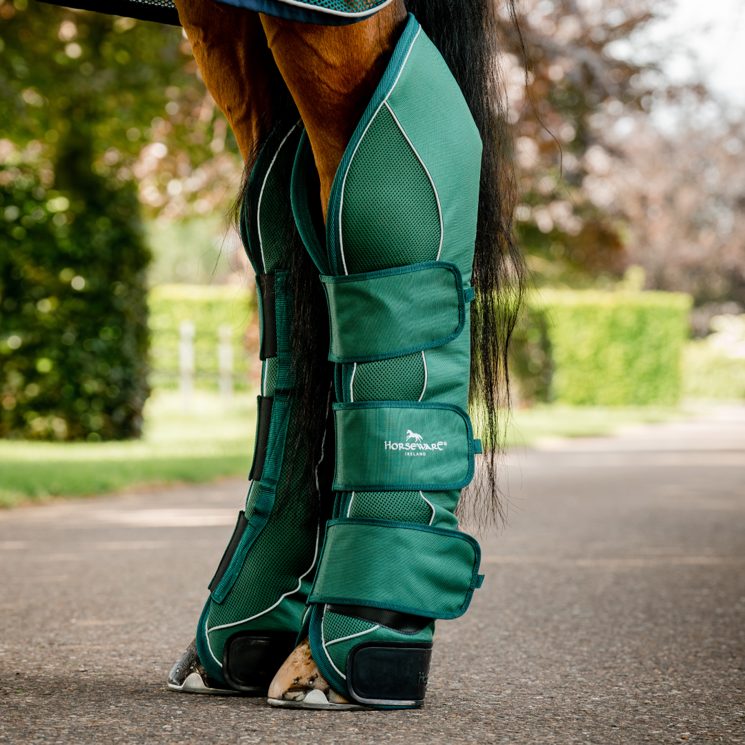 Horseware Ireland Signature Travel Boots #colour_hunter-green