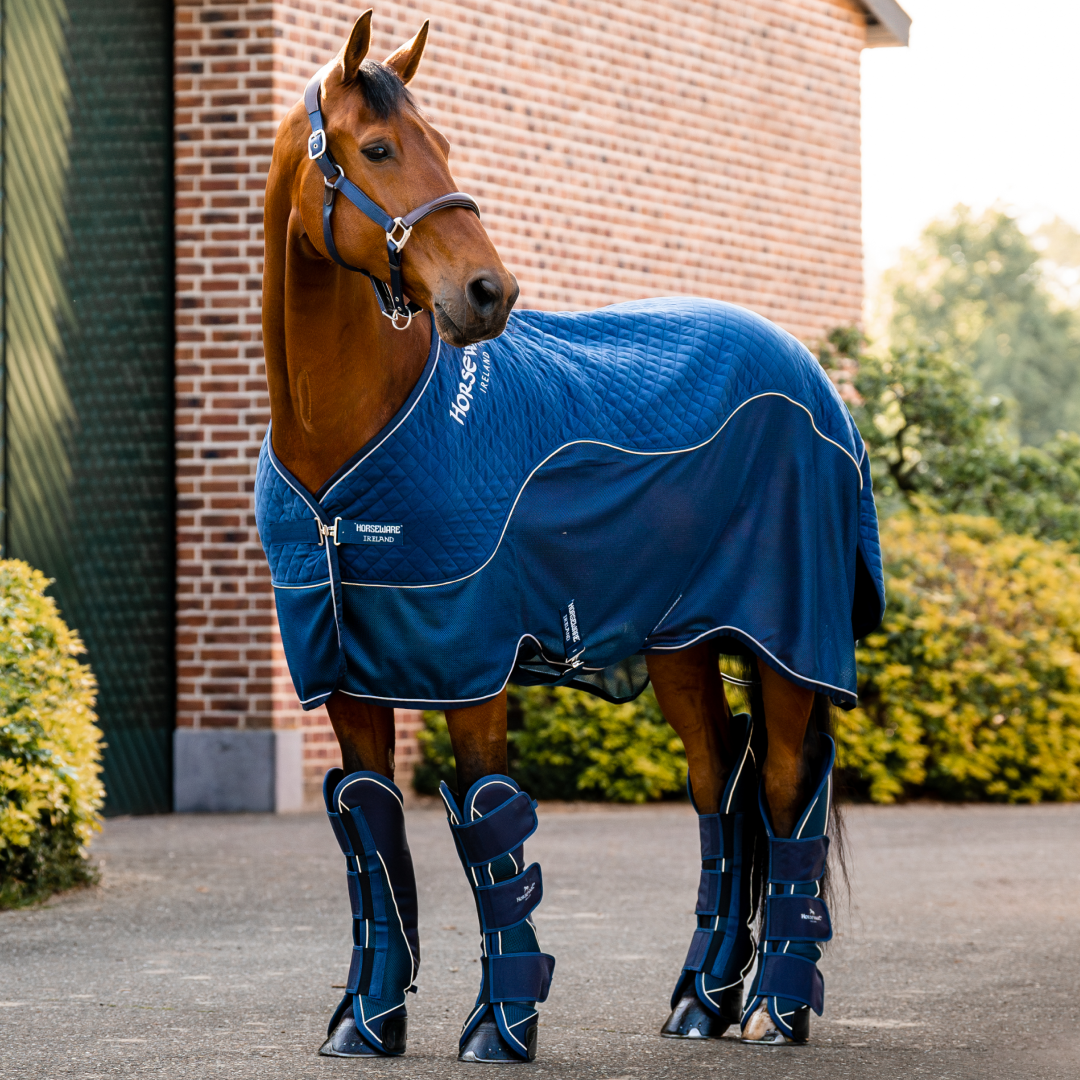 Horseware Ireland Signature Travel Boots #colour_navy