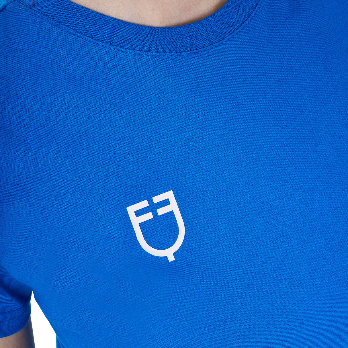 Equestro Women's Slim Fit T-Shirt Equestro X Fise #colour_blue