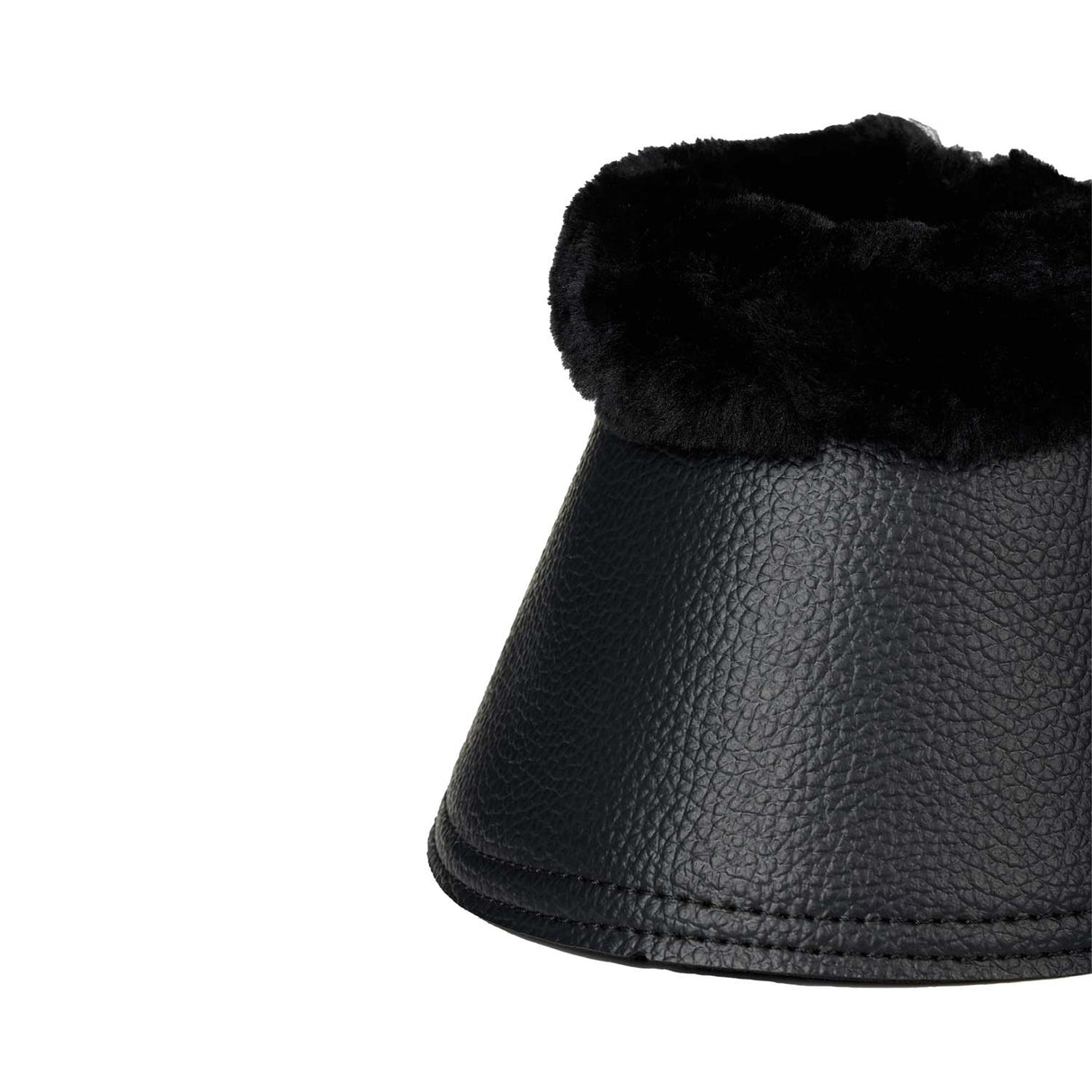 LeMieux Fleece Wrapround Over Reach Boots Black