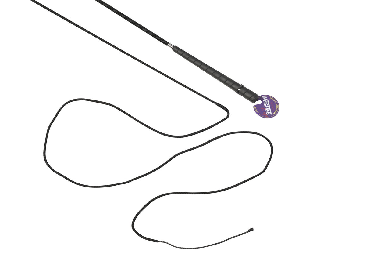Mac Tack Lunge Whip #colour_black
