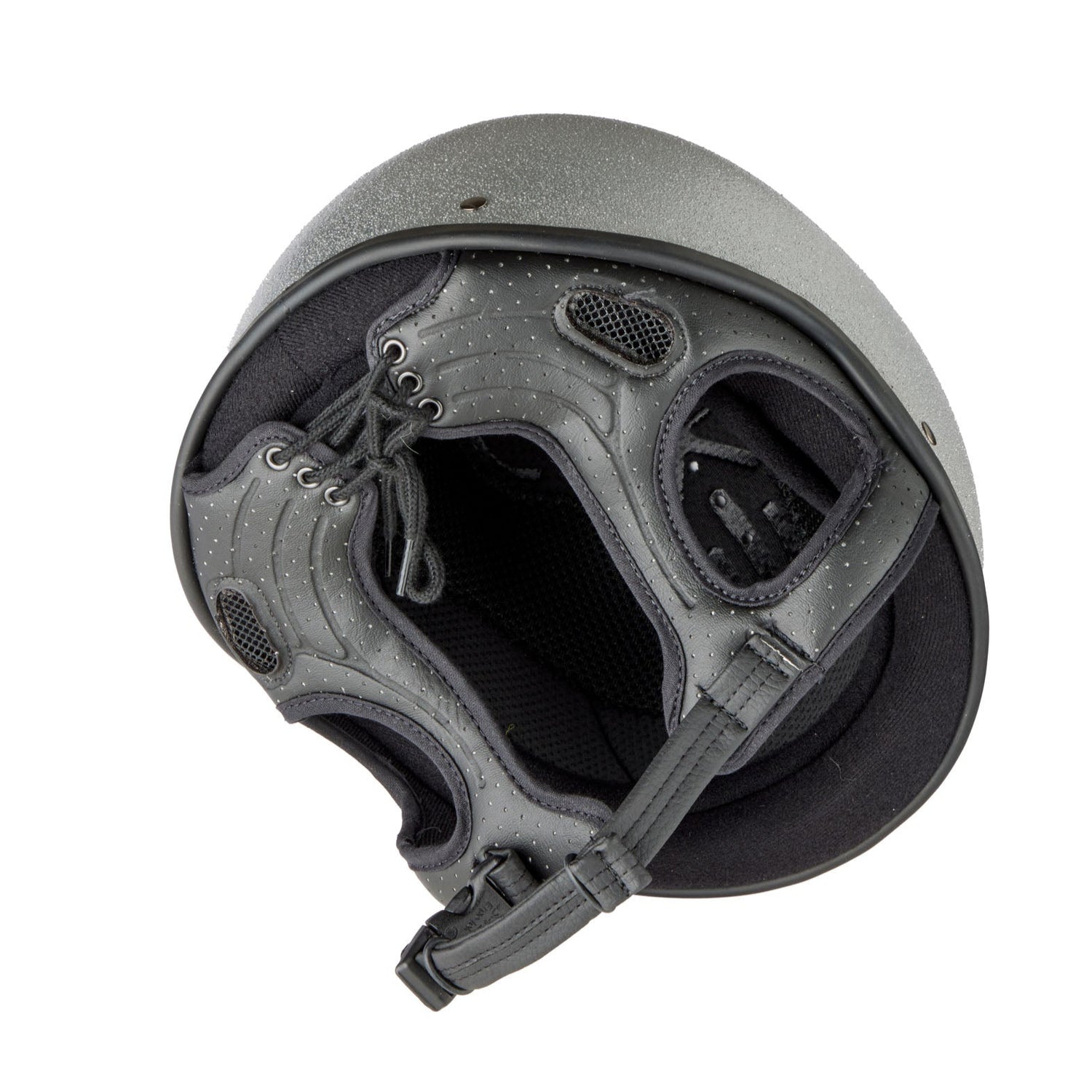 Champion Revolve Junior X-Air Nova Jockey Helmet #colour_silver