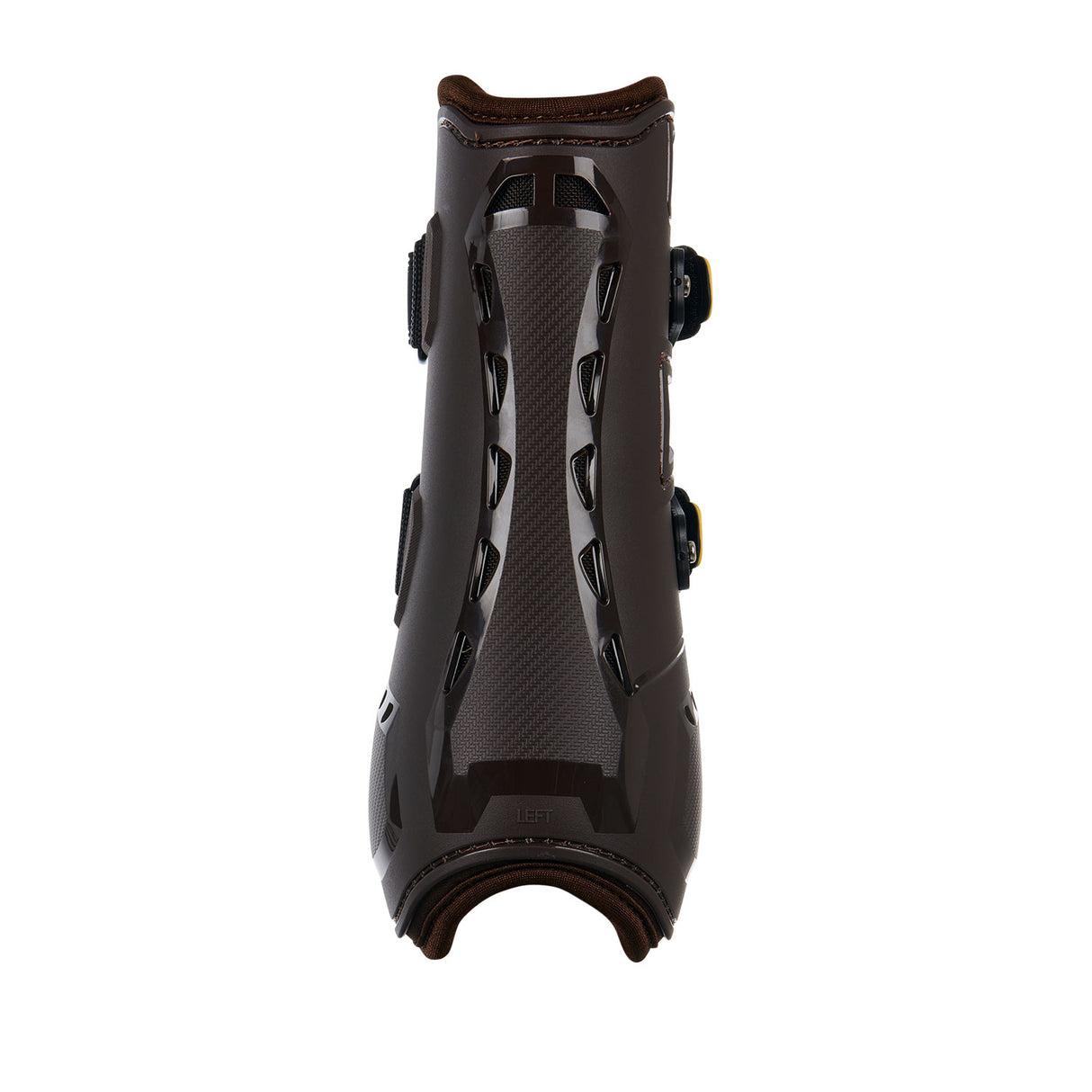 Equestro Tendon Boots In Polyurethane And Neoprene #colour_brown