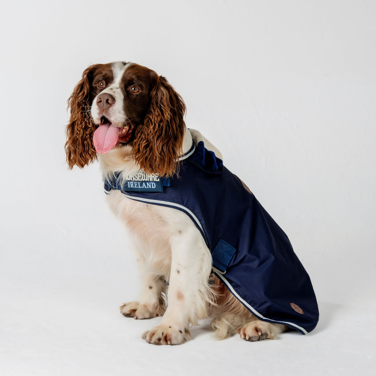 Horseware Ireland Newmarket Dog Coat #colour_witney-navy