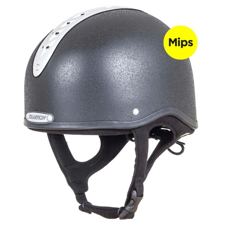 Champion Revolve X-Air MIPS Jockey Helmet #colour_black