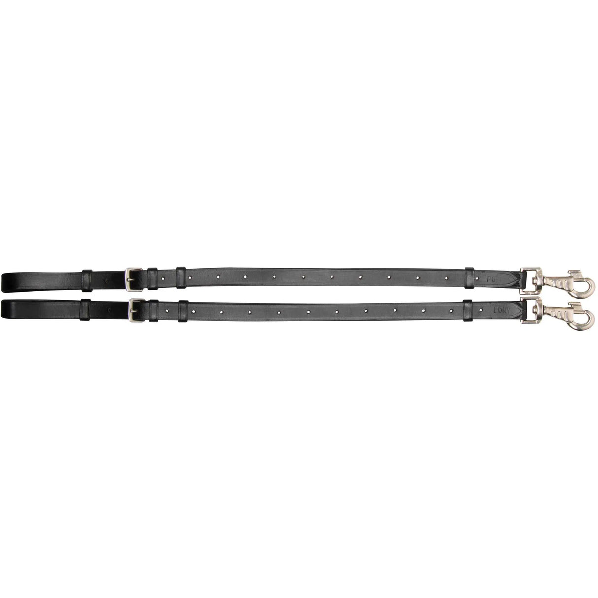 Imperial Riding Core Leather Side Reins #colour_black