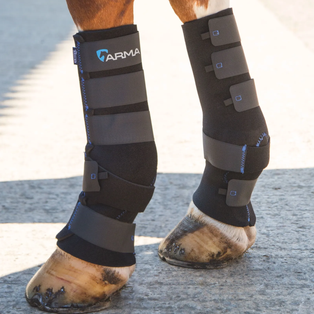 Shires ARMA Deluxe Mud Socks #colour_black