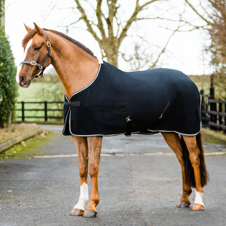 Equi-sential Fleece Cooler #colour_black-silver