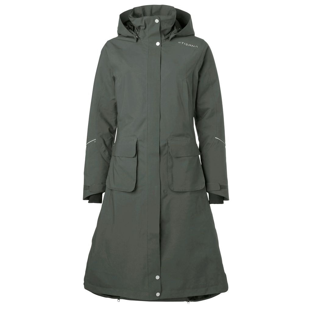 Stierna Nova Rain Coat #colour_sage