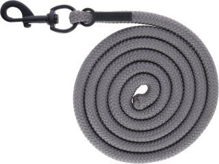 Covalliero Carabiner Hook Lead Rope #colour_steel-grey