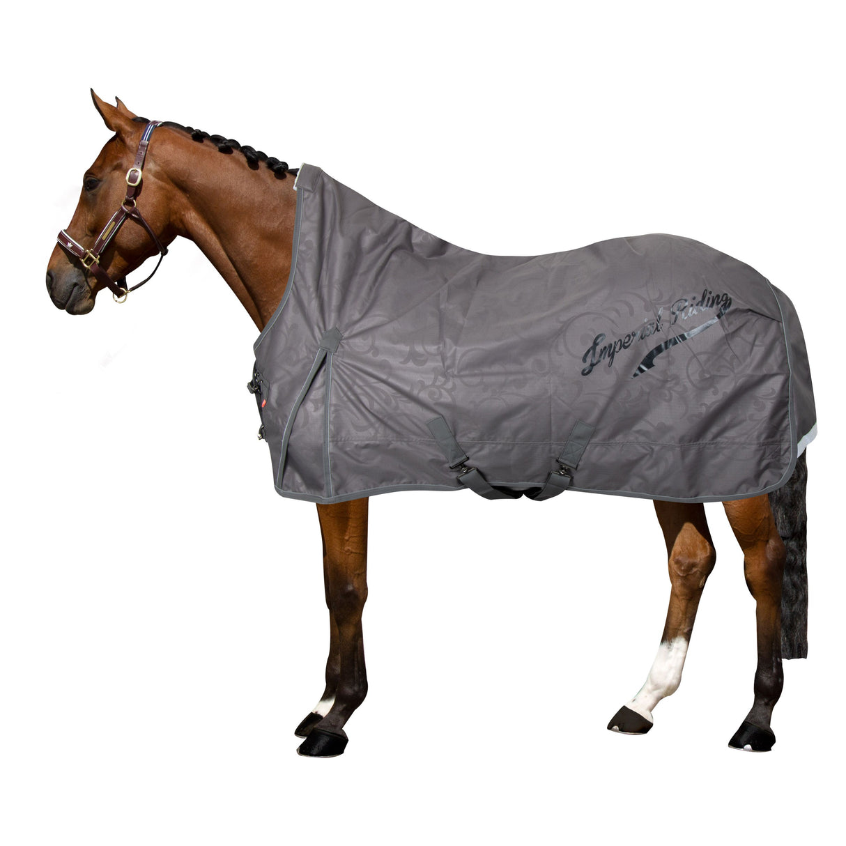 Imperial Riding Super-Dry 0g Turnout Rug #colour_tornado