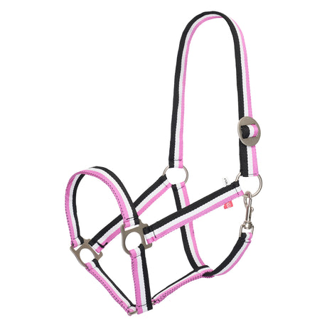 Imperial Riding Nylon Economic Headcollar #colour_neon-pink