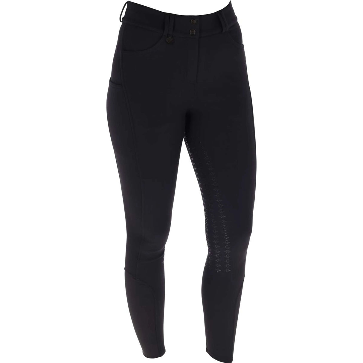 Covalliero Ladies Full Grip Breeches #colour_black