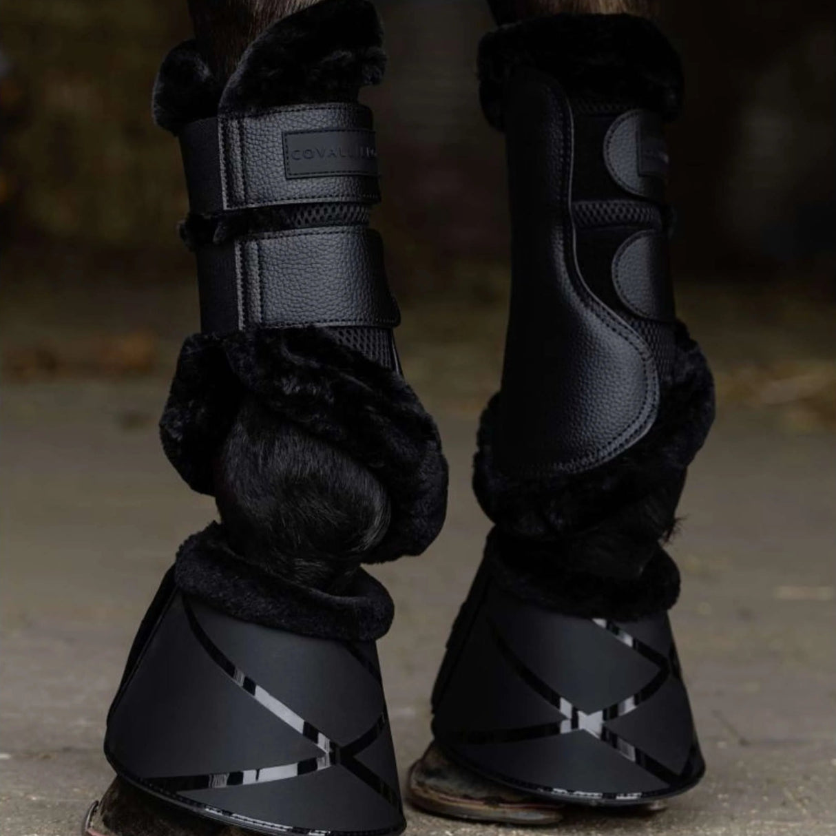 Covalliero Brushing Boots #colour_black