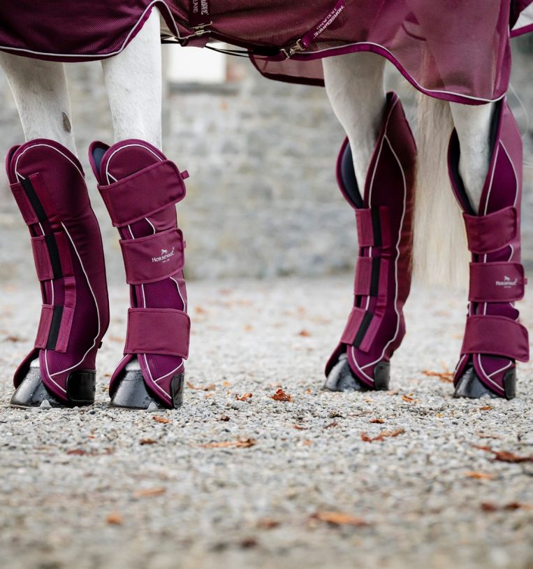 Horseware Ireland Signature Travel Boots #colour_burgundy