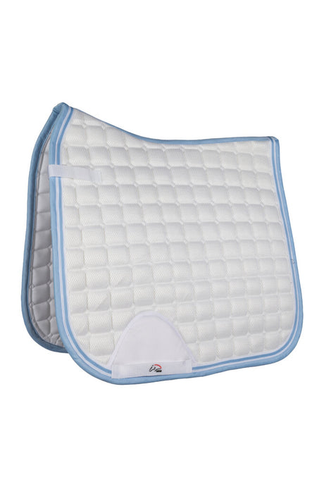 HKM Saddle Cloth -Airy Mesh #colour_white