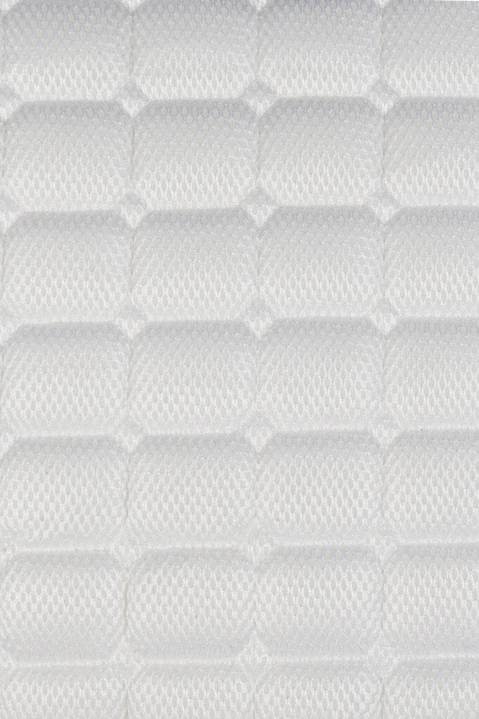 HKM Saddle Cloth -Airy Mesh #colour_white