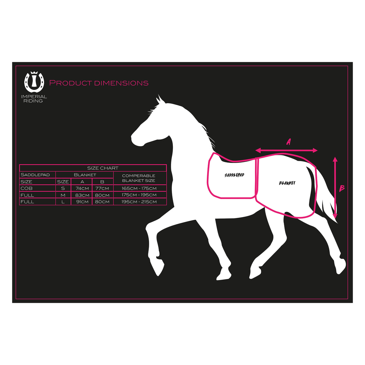 Imperial Riding Multiride Detachable Exercise Blanket