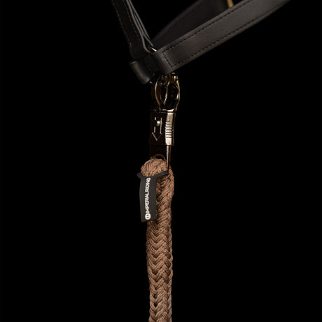 Imperial Riding Classic Panic Hook Lead Rope #Colour_cappuccino