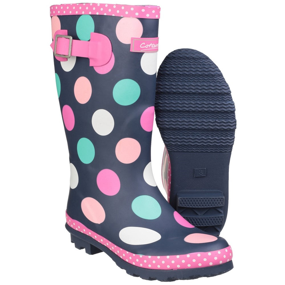 Cotswold Kid Dotty Jnr Pull On Wellington Boot