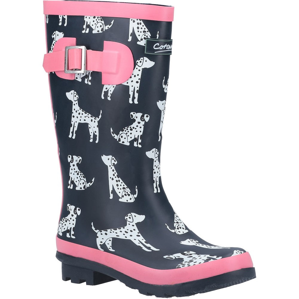 Cotswold Spot Wellington Boots Kid