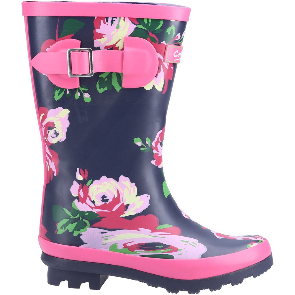 Cotswold Flower Wellington Boot Kid
