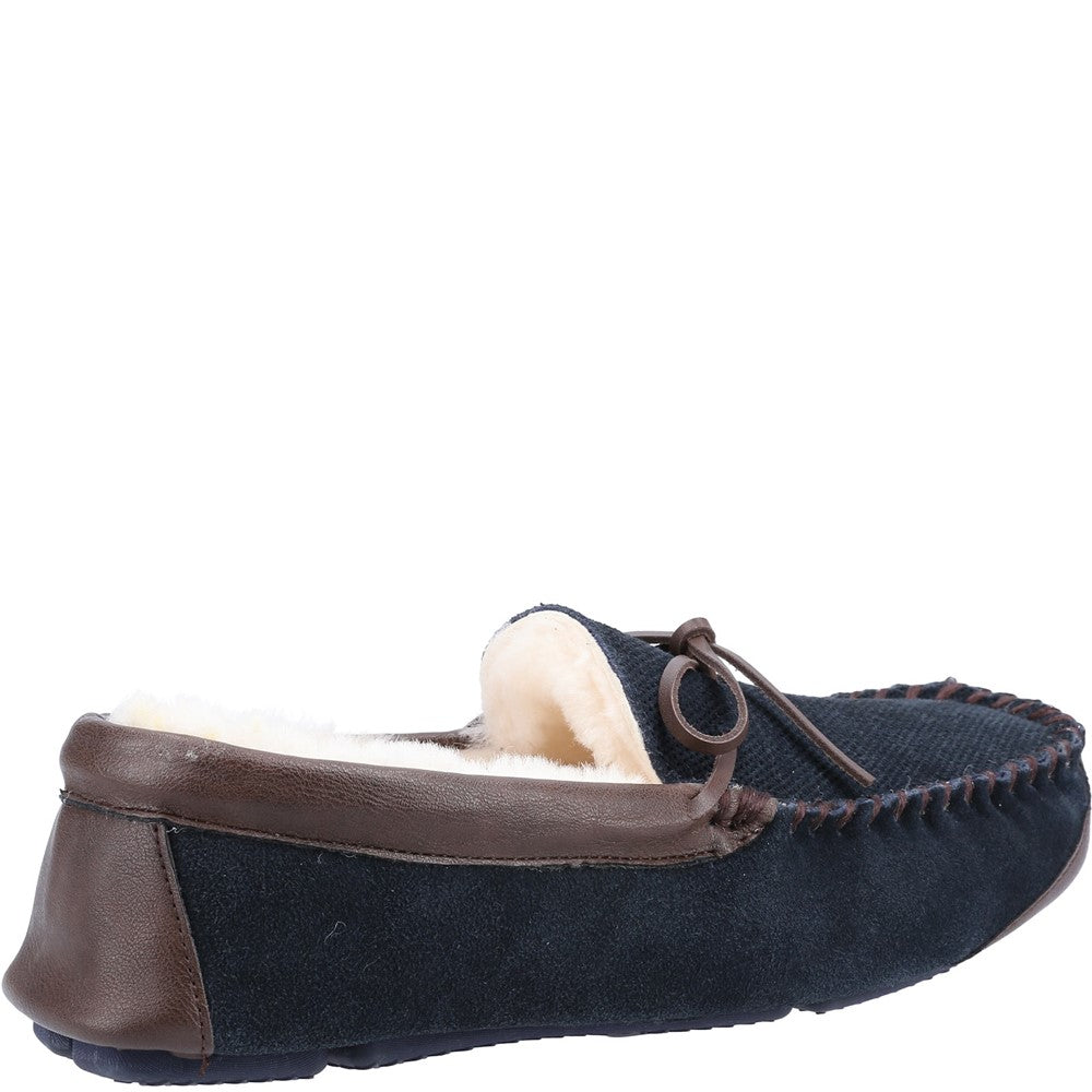 Cotswold Men Northwood Sheepskin Moccasin Slipper