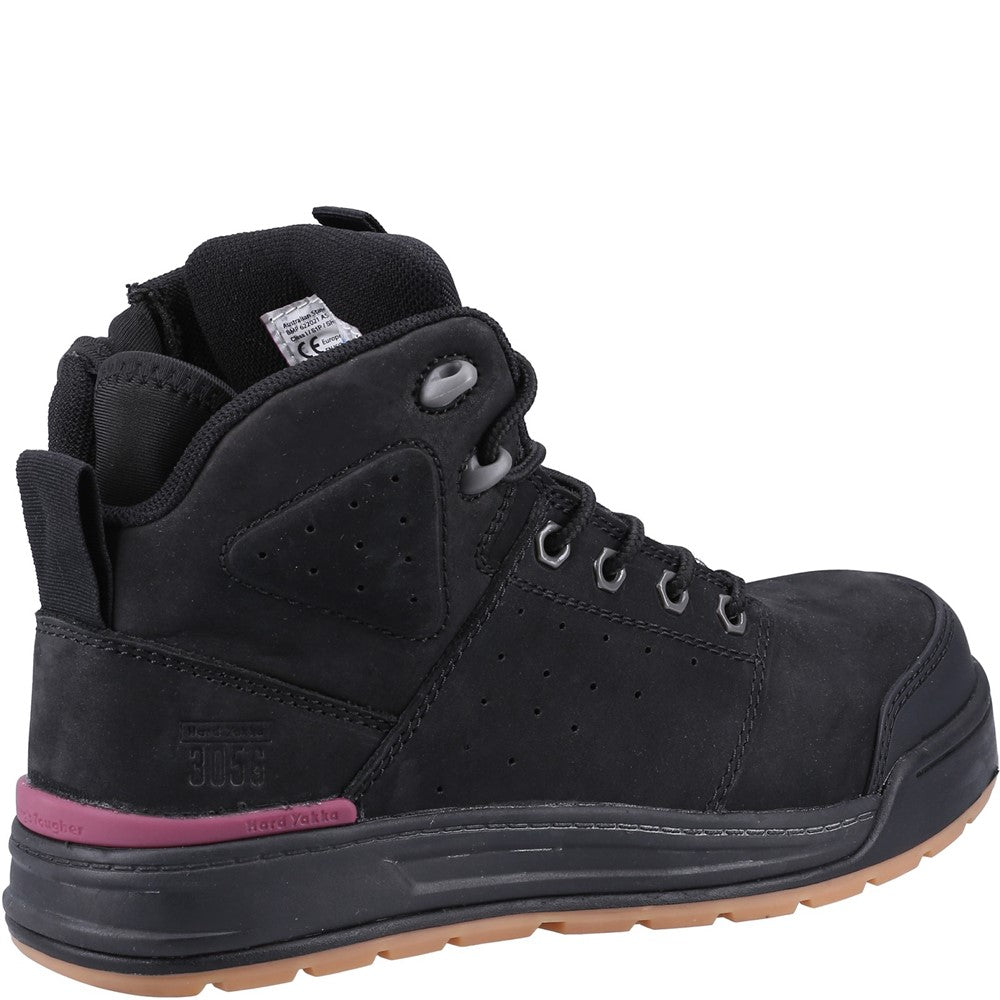 Hard Yakka 3056 PR Side Zip Safety Boot #colour_black
