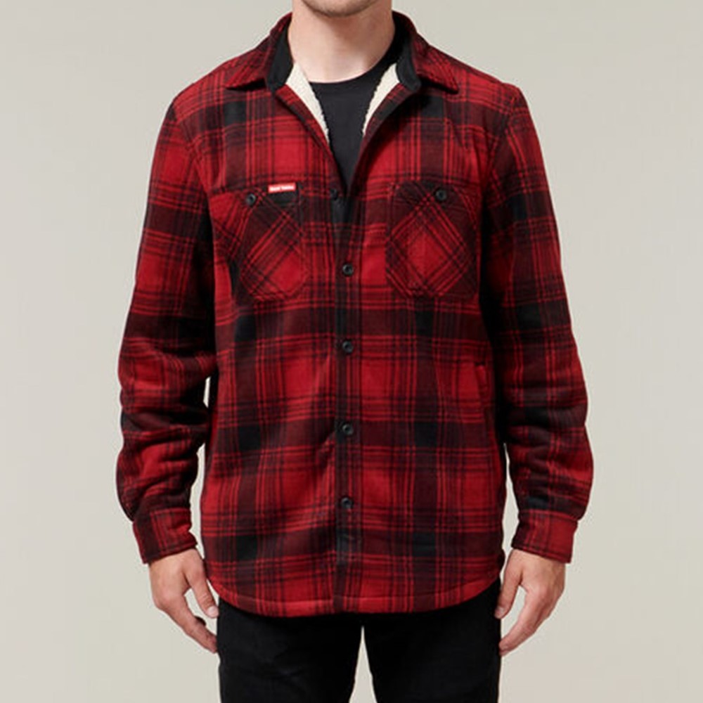 Hard Yakka Sherpa Jacket #colour_red