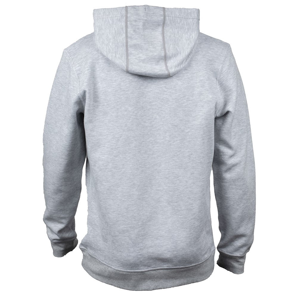 Hard Yakka Embossed Pullover Hoodie #colour_light-grey-marle