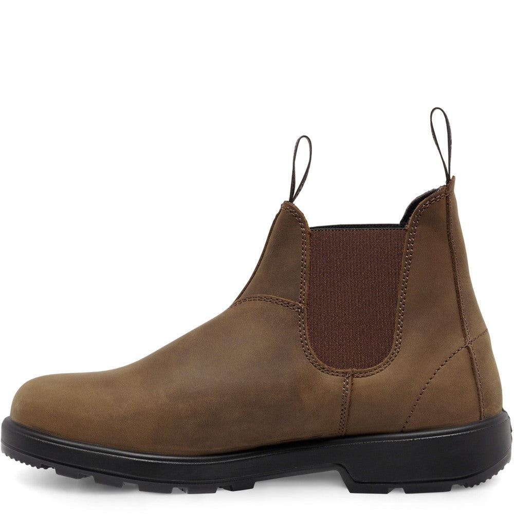Hard Yakka Brunswick Nubuck Boots #colour_saddle-brown-nubuck