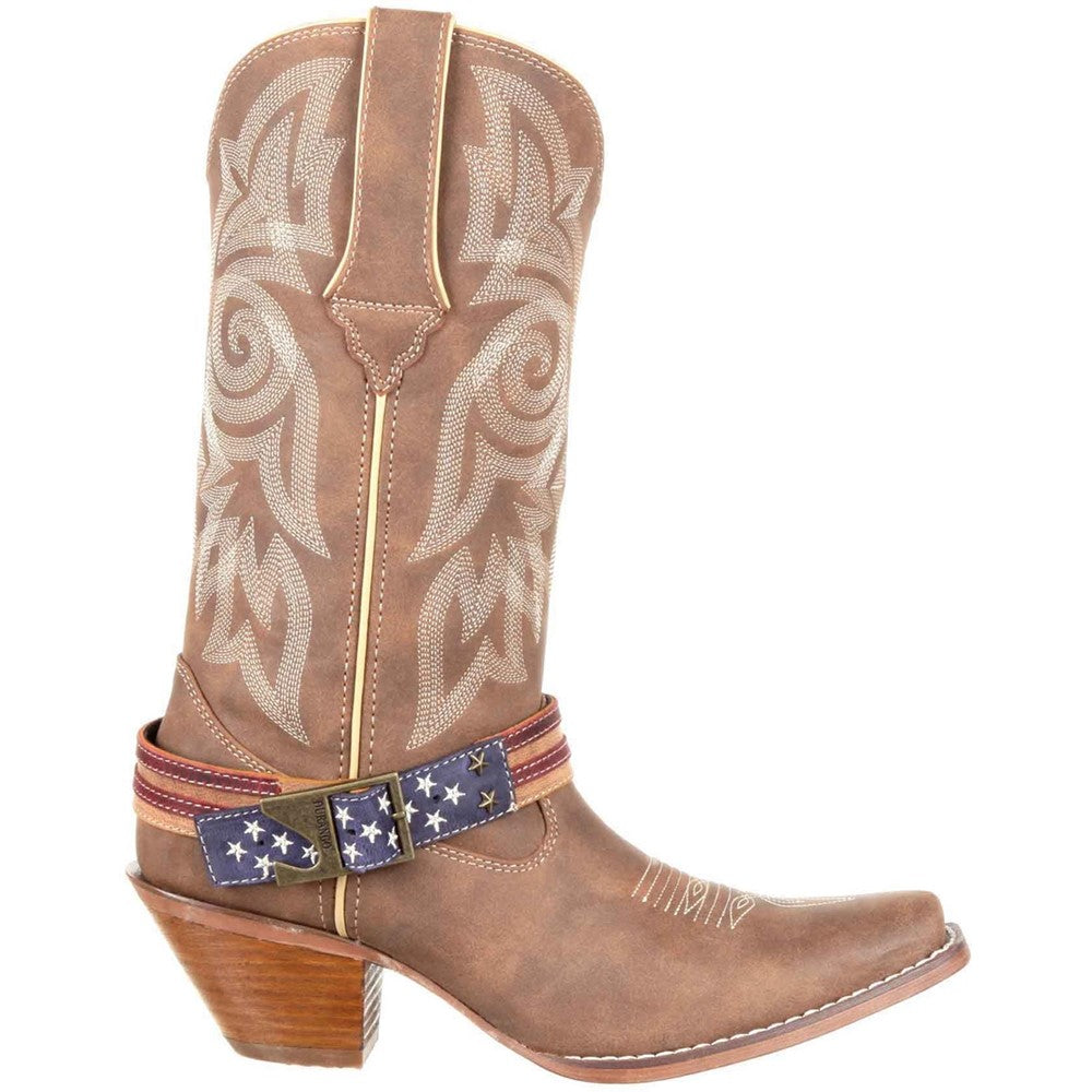 Durango Women Crush Flag Boot Ladies Mid Boot