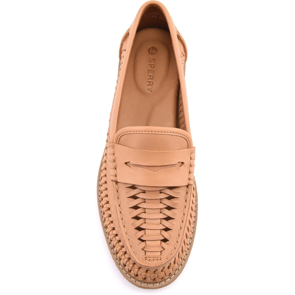 Sperry Women Woven Seaport Penny Mocassin