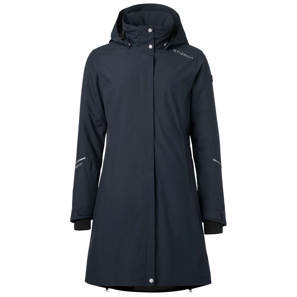 Stierna Stella Winter Short Coat #colour_midnight-blue