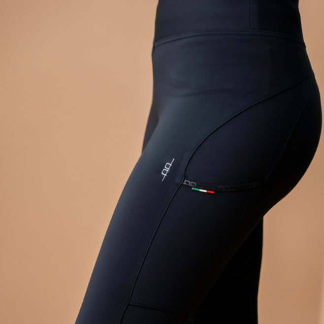 Alessandro Albanese Alba Brushed Riding Tight #colour_core-black