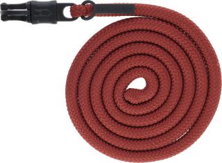Covalliero Carabiner Hook Lead Rope #colour_rust
