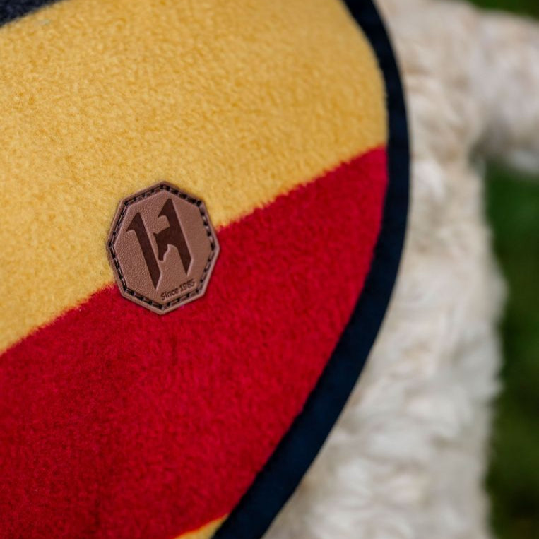 Horseware Ireland Newmarket Dog Fleece #colour_whitney-gold