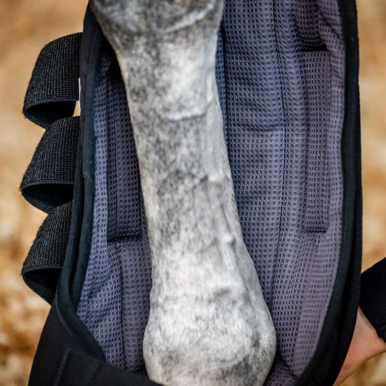 Horseware Ireland Pro Bamboo Stable Boots #colour_black-black