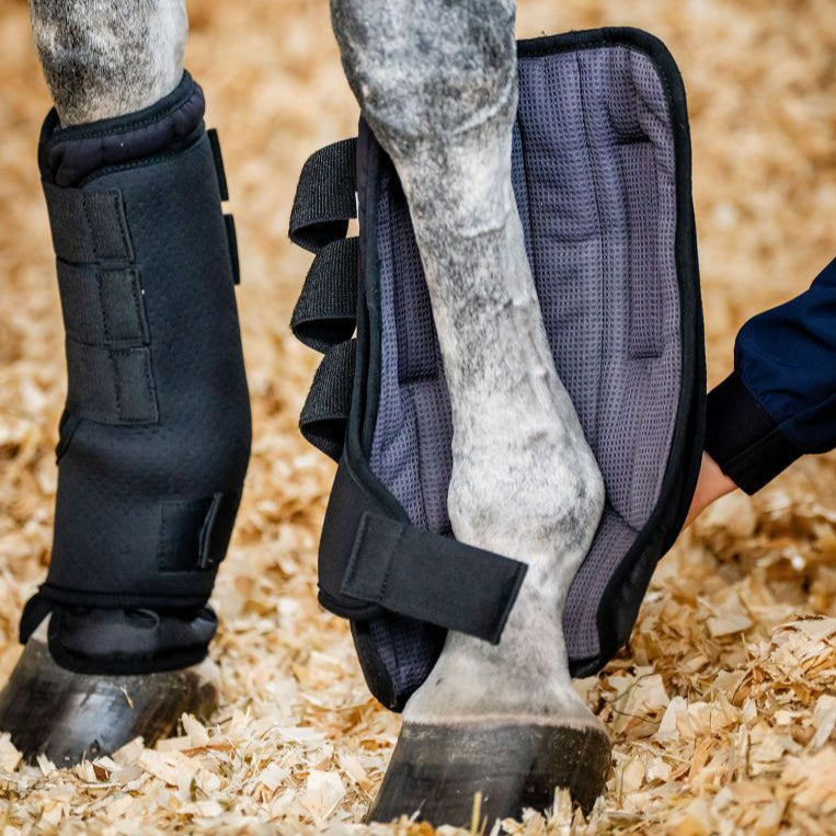 Horseware Ireland Pro Bamboo Stable Boots #colour_black-black